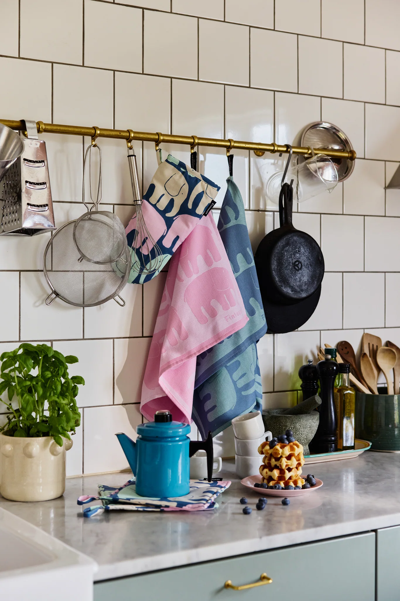 Elefantti Keittiöpyyhe 2kpl - Image 5